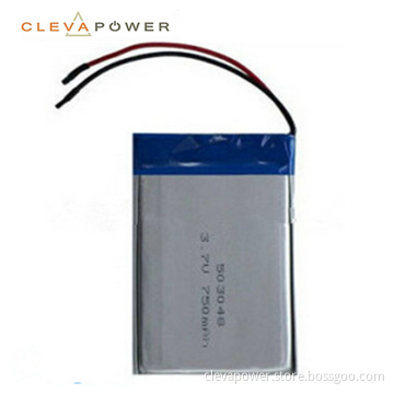 Li-Polymer Rechargeable Battery 3.7V 750mAh